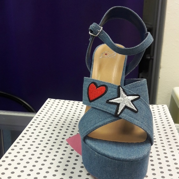 👠NWT👠 denim platform - Picture 4 of 4
